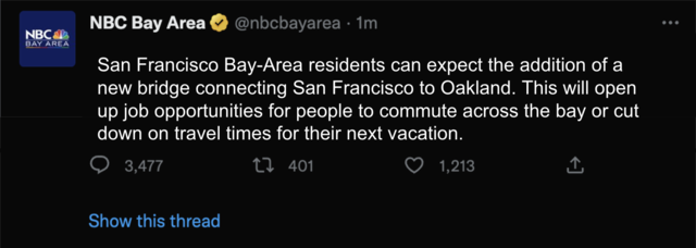 San Francisco-Oakland Bay Bridge Construction Begins