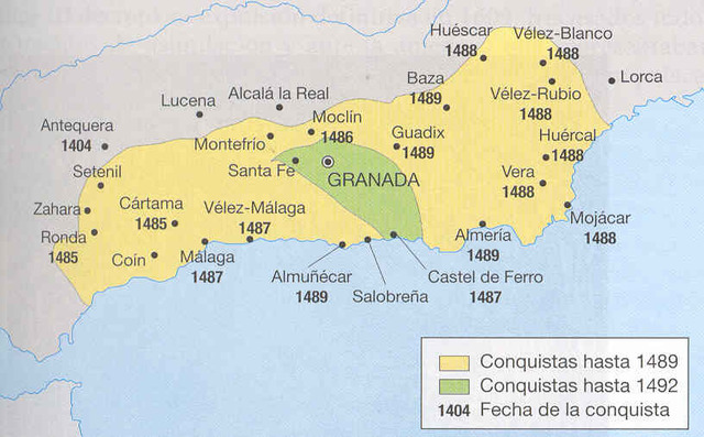 El reino nazarí de Granada