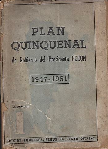 PRIMER PLAN QUINQUENAL