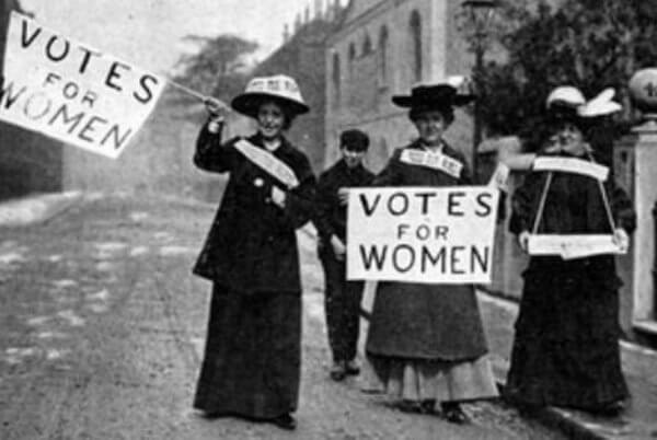 Sufragio femenino como derecho humano
