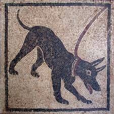 Mosaico Cave Canem (siglo I)