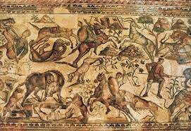 Mosaico de la cacería (siglo IV)