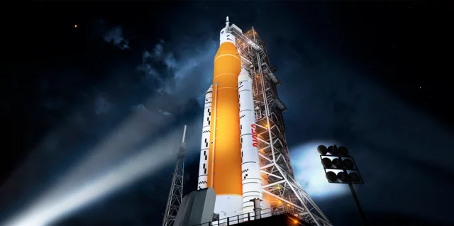 El cohete de oxígeno líquido