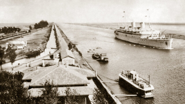 INAUGURAZIONE DEL CANALE DI SUEZ