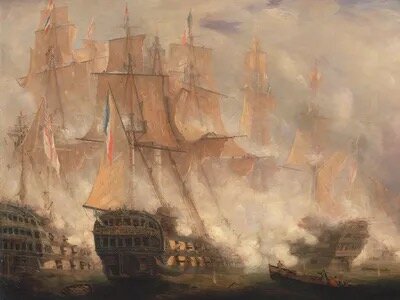 Battle of Trafalgar (red)