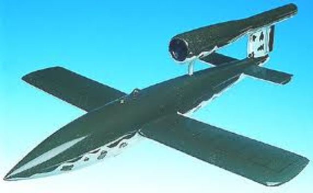 1st German V-1 cruise missile attack on Britain