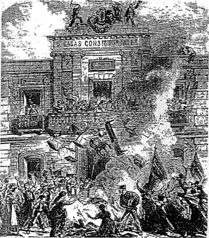 Revoltes contra les quintes