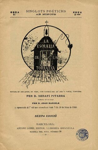 Pitarra estrena la sarsuela L'esquella de la torratxa