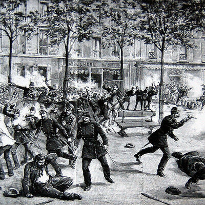 Timeline: Línia del temps triple: Moviment obrer