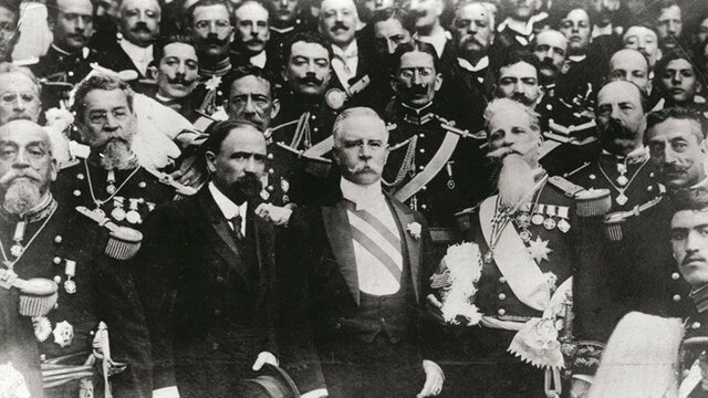 Entrevista del general Bernardo Reyes con Francisco I. Madero