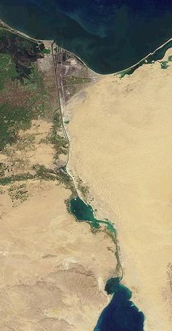 Suez Canal was Built