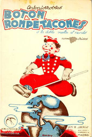 Botón Rompetacones o la doble vuelta al mundo