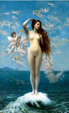 La naissance de Vénus de Gérome