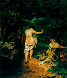 Les baigneuses de Courbet