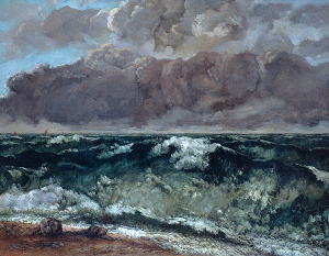 La vague de Courbet