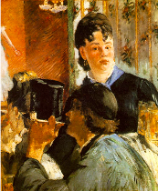 La serveuse de bocks de manet