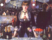 Un bar au folies bergères de Manet