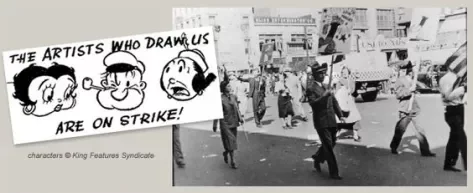 HUELGA EN LOS FLEISCHER STUDIOS