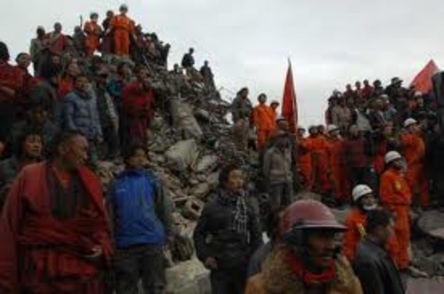 Earthquake hit Southern China