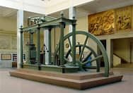 James Watt inventa la máquina de vapor.