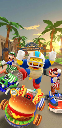 Chargin' Chuck makes his debut