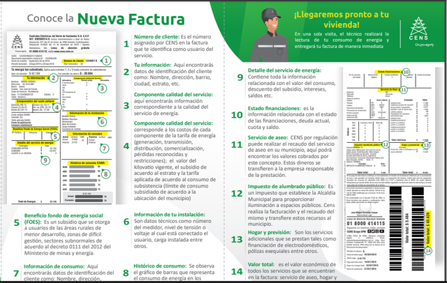 Presentación de la Factura FENS