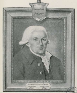 François Dominique Séraphin elabora espectáculos de sombras