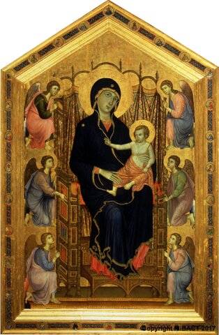 Madonna in trono fra angeli