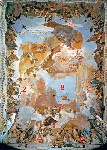 Apollo e i quattro continenti