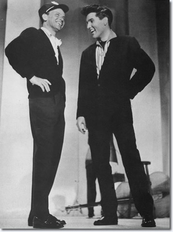 Elvis on the tv show "The Frank Sinatra Timex Special"