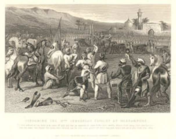 East India Company Crashes due to Seproy Rebellion; British Raj Starts