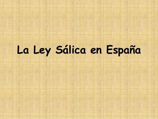 Ley sálica