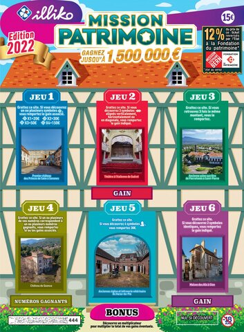 Le loto du patrimoine