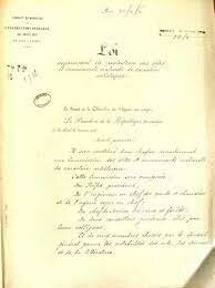 loi de la protection des monuments naturels