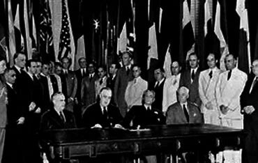 The formation of United Nations