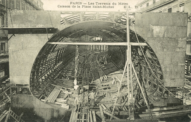 Début des travaux de la ligne 4