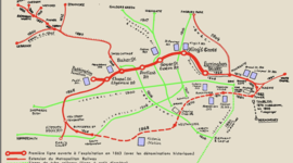 Timeline: Construction des métropolitains londonien et parisien