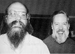 Ken Thompson y Dennis Ritchie ( Inercia Digital)