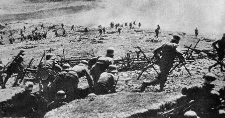 L'inizio della prima guerra mondiale