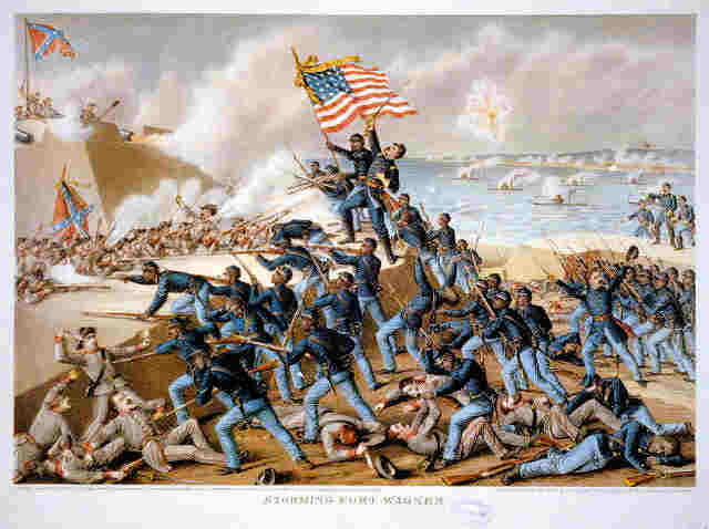 Battle At Fort Wagner