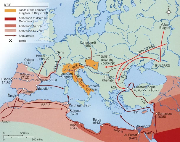 Langobardi se selijo v Italijo