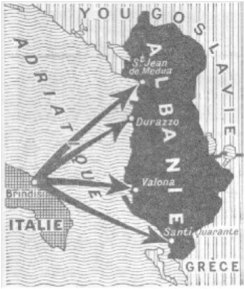 The planning of invading Abyssinia