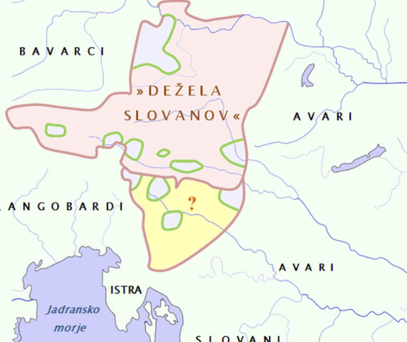Slovani se naselijo v vzhodnoalpski prostor