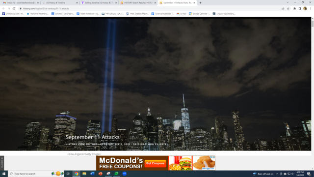 The 9/11 Attacks