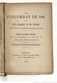 Concordat of 1801 ✅