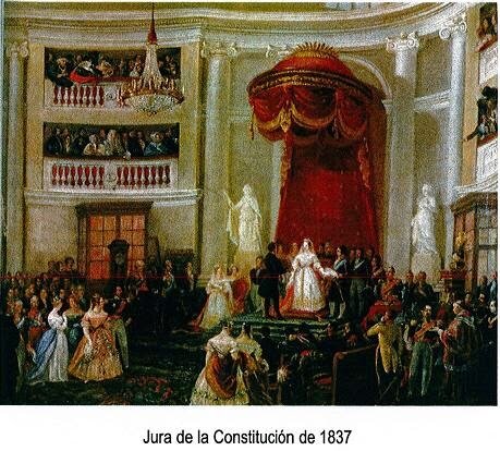 Constitución de 1837 / Abolición del régimen señorial y supresión del diezmo