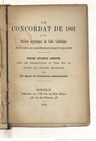 Concordat of 1801