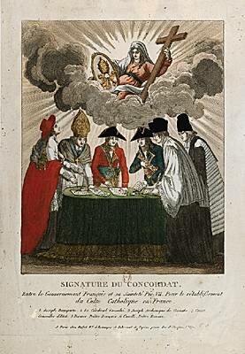 Concordat of 1801 (green)
