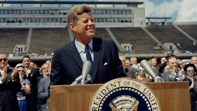 "We choose to go to the Moon" by JFK