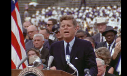 JFK's speech about going to the moon